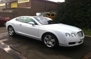 bentley wedding cars leicester